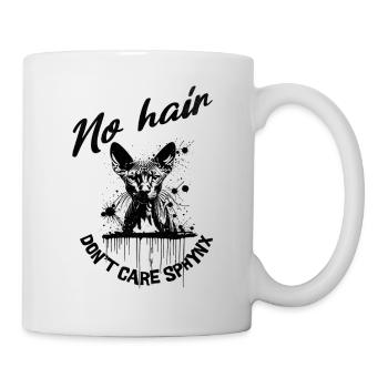 Sphynx Cat No Hair Ist mir egal - Tasse - Weiß - Rechts