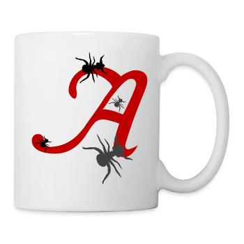Letter A Initial - Mug - white - Right