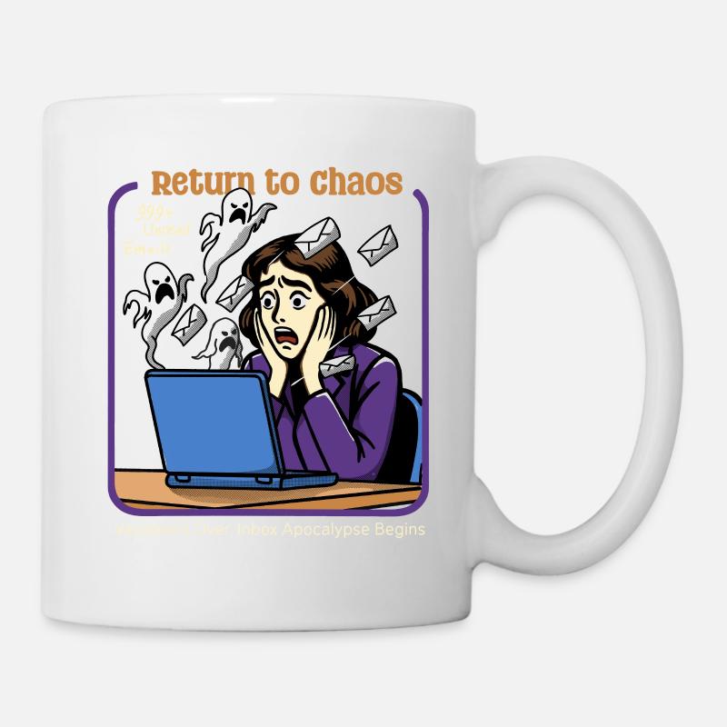 Retour au Chaos - Mug blanc - blanc