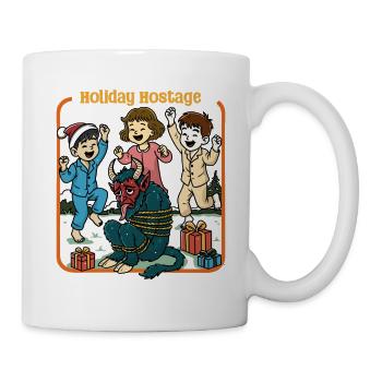 Otage des Fêtes - Mug blanc - blanc - Droite