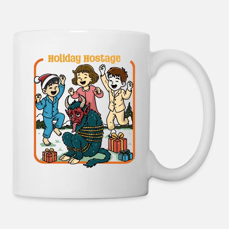 Holiday Hostage - Mug - white