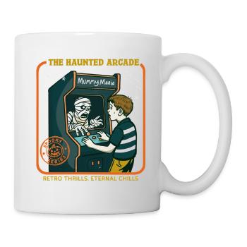 The Haunted Arcade - Mug - white - Right