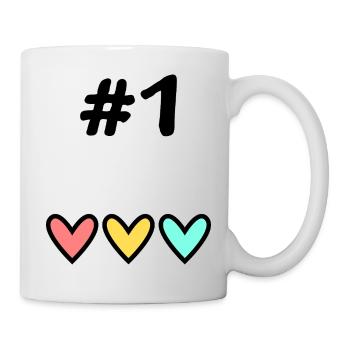 1. 1 year. 1st ANNIVERSARY. 1 YEAR ANNIVERSARY - Mug - white - Right