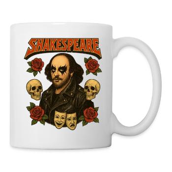 Shakespeare Rock Star - Mug - white - Right