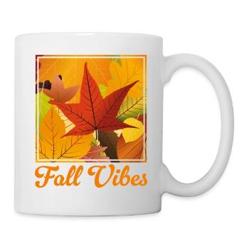Ambiance automnale - Mug blanc - blanc - Droite