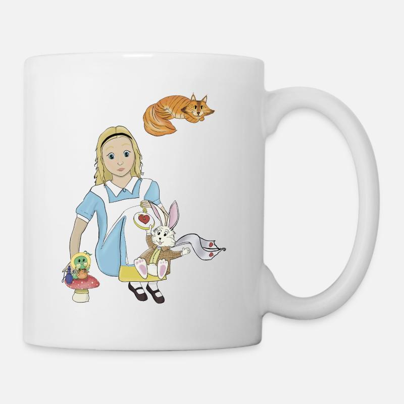 Alice in Wonderland - Mug - white