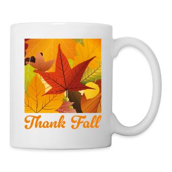 Thank Fall - Mug - white - Right