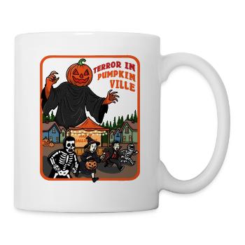 Terror in Pumpkinville - Mug - white - Right