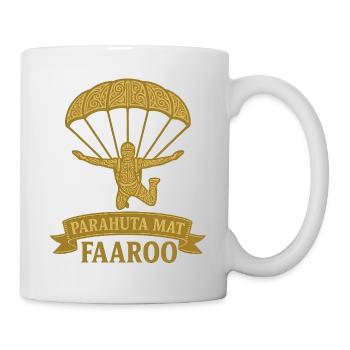 Tahitianischer Fallschirm - Tasse - Weiß - Rechts