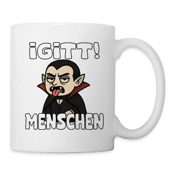 Vampire Saying iGITT People - Mug - white - Right