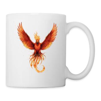 Fire Phoenix Flame Flight - Mug - white - Right