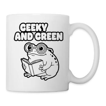 GeekscherFrogRead - Mug - white - Right