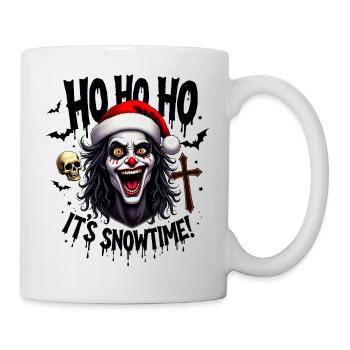 Psycho Clown Santa Horror - Tasse - Weiß - Rechts