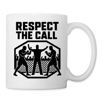MMA Tribute Respect The Call - Tasse - Weiß - Rechts