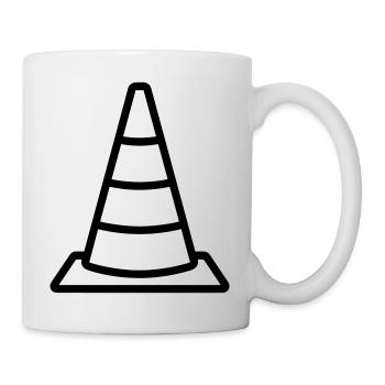 Leitkegel - Tasse - Weiß - Rechts