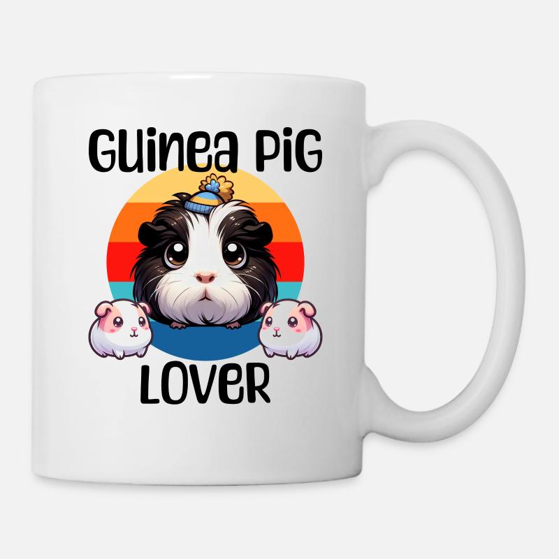 guinea pig lover - Tasse - Weiß