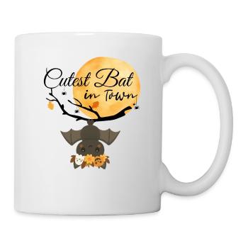 Voll BoHo Cutest Bat in Town - Tasse - Weiß - Rechts