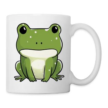 Cute Frog for Kids Birthday - Mug - white - Right