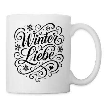 Winter Love Saying - Mug - white - Right