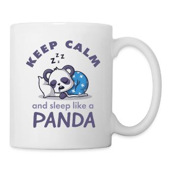 Keep Calm and Sleep Like a Panda – Süße Träume - Mug - white - Right