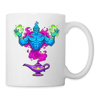 Fantôme de la lampe - Mug blanc - blanc - Droite