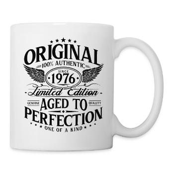 Original_1976_Jahrgang_Geburtstag_Geschenk_Retro - Mug - white - Right