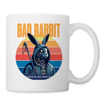 Bad Rabbit - Tasse - Weiß - Rechts