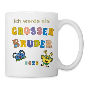 I'm going to be a big brother in 2026 - Mug - white - Right