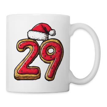 29 Number Cookie Christmas - Mug - white - Right