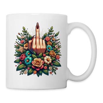 Floral Rebellion - Tasse - Weiß - Rechts