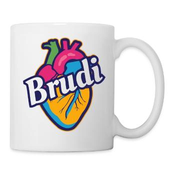 Brudi - Tasse - Weiß - Rechts