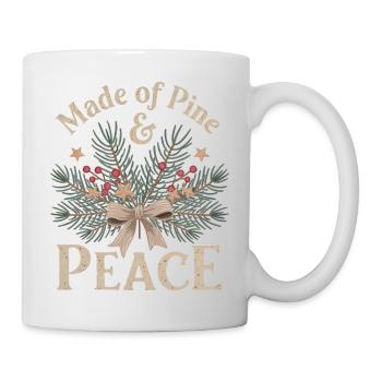 Natural Christmas motif - Mug - white - Right