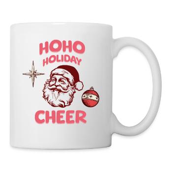 HoHo Holiday Cheer Santa - Mug - white - Right