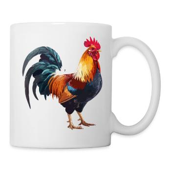 Coq3 - Mug blanc - blanc - Droite
