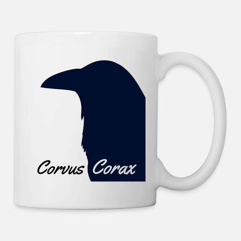 Corvus Corax - Tasse - Weiß