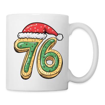 76 Number Cookie Christmas - Mug - white - Right