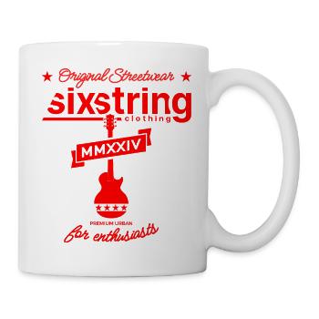 Sixstring Streetwear - Tasse - Weiß - Rechts