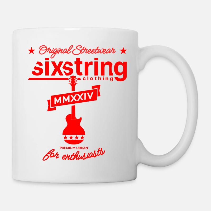 Sixstring Streetwear - Tasse - Weiß