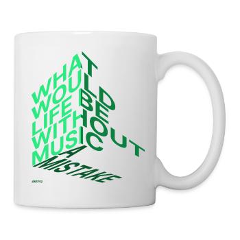 Quelle serait la vie ? - Mug blanc - blanc - Droite