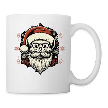 Gothic Santa Skull Christmas - Mug - white - Right