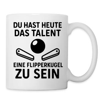 Flipper Collègue Travail Équipe Joie - Mug blanc - blanc - Droite