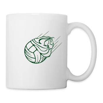 Wir begrüßen unseren ersten Punkt: - Tasse - Weiß - Rechts