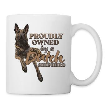 Dutch Shepherd – Dutchie - Tasse - Weiß - Rechts