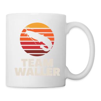 Team catfish catfish fishing sport fishermen - Mug - white - Right