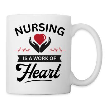 Notfallgeschenke für Registered Nurse Emergency Nurse - Tasse - Weiß - Rechts