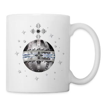Orbe noble – ornement royal historique - Mug blanc - blanc - Droite
