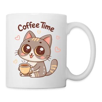 Kitten Coffee Time - Mug - white - Right