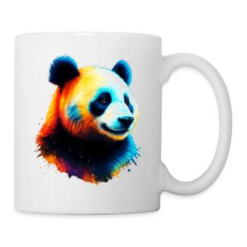 Panda - Tasse - Weiß - Rechts