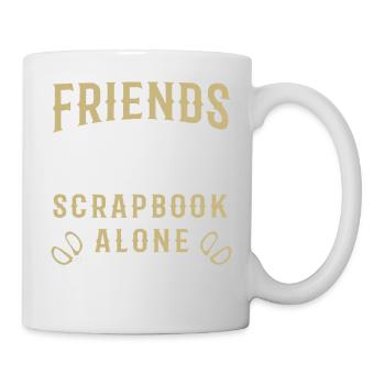 Scrapbook Scrapbooking - Mug blanc - blanc - Droite