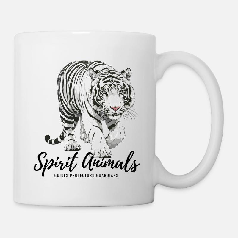 Animaux Esprits Tigre - Mug blanc - blanc